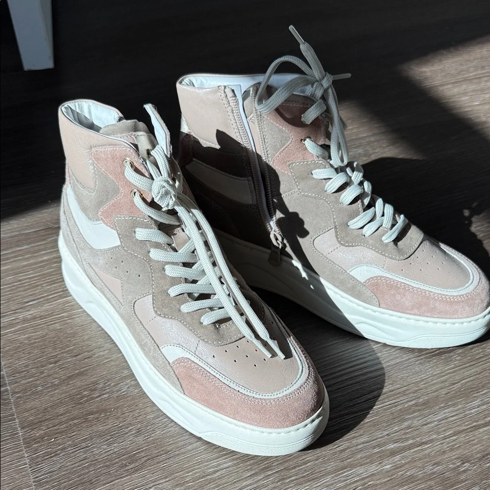 NWT Made in Italy 🇮🇹 Nero Giardini High-Top Sneakers